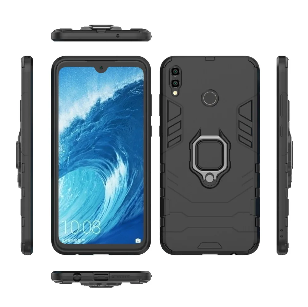 Shockproof Armor Case For Huawei Nova 3 3i Kickstand Finger Ring Holder P Smart Plus Phone Cover Shell Capa |
