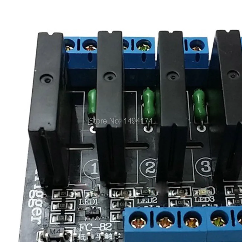 WQScosea Q8S 99 DC 5V 4 канальный высокоуровневый триггер сигнала SSD G3MB 202P твердотельный