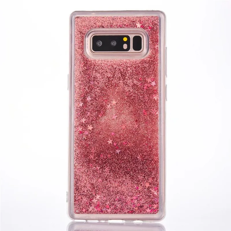 Чехол для телефона Samsung Galaxy Note 8 Мягкий Силиконовый ТПУ прозрачный Жидкий чехол