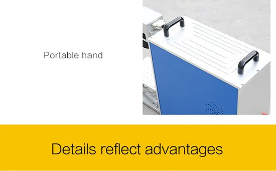 20 Вт 30 Вт 50 Вт портативная волоконная лазерная маркировочная машина цена на продажу