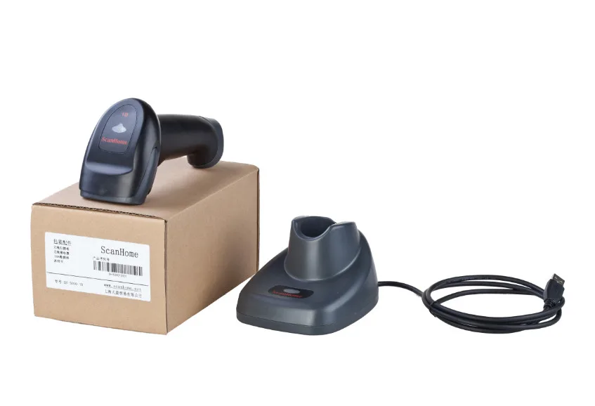 Поддержка USB RS232 интерфейс одномерный Лазерный беспроводной сканер дальние