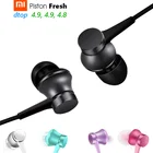 Оригинальные наушники Xiaomi Mi Piston, новая версия, наушники 3-го поколения, алюминиевая камера, 5 цветов, микрофон, 2016,12