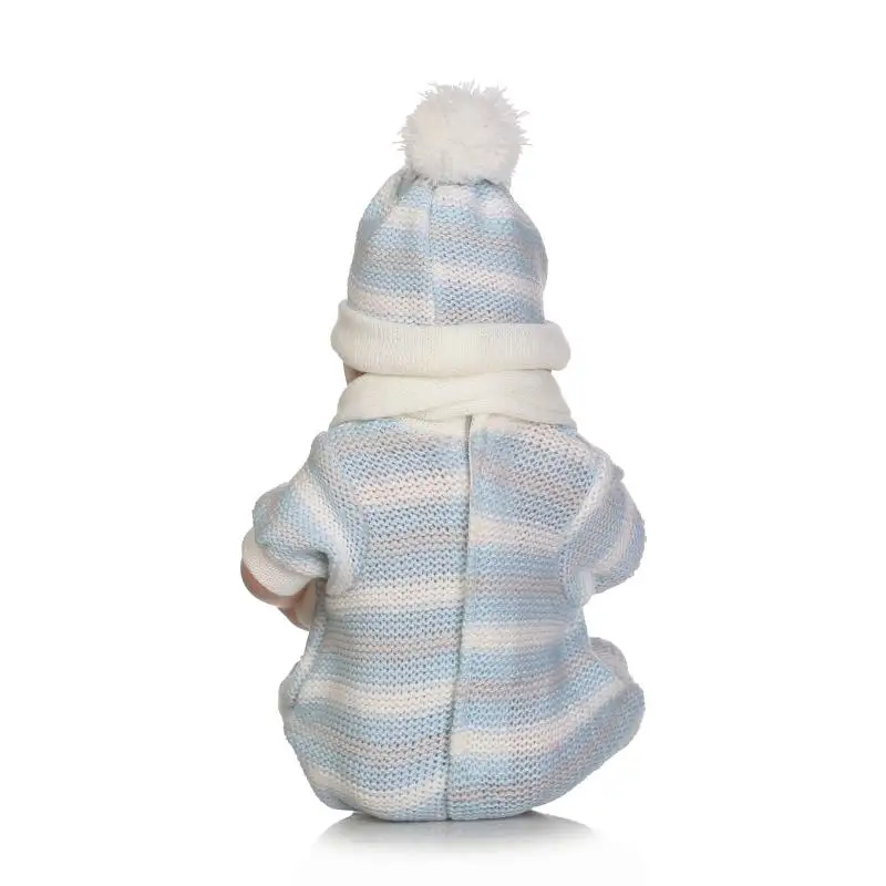 Мини милый Bebe Reborn Близнецы Куклы 10 дюймов для новорожденных Bonecas реалистичные