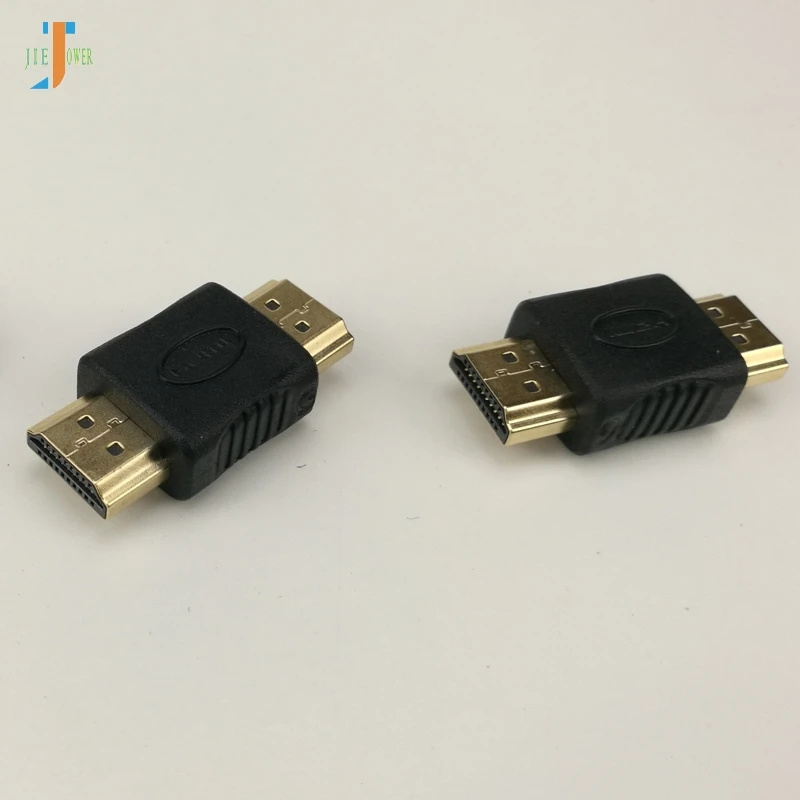 

100 шт./лот HDMI-совместимый тип А папа-папа тип А папа адаптер Соединительный конвертер для HDTV 1080P HDTV адаптер Черный