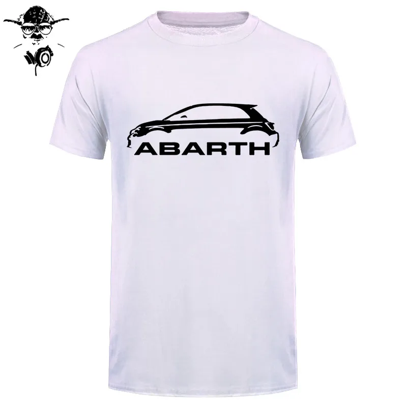Мужская футболка Fiat 500 Abarth Classic Car s высокого качества с круглым вырезом s забавная футболка новинка футболка