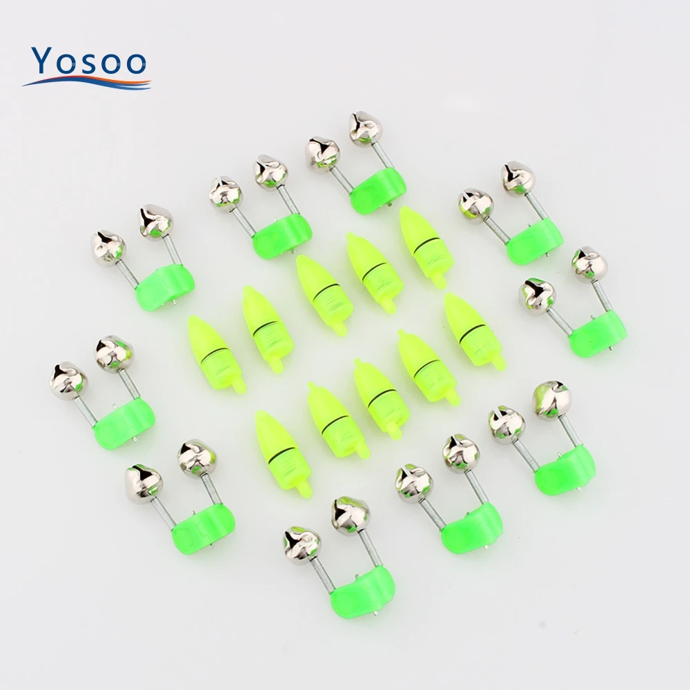 10 шт./лот светодиодная подсветка рыболовная сигнализация поклевки для удочки