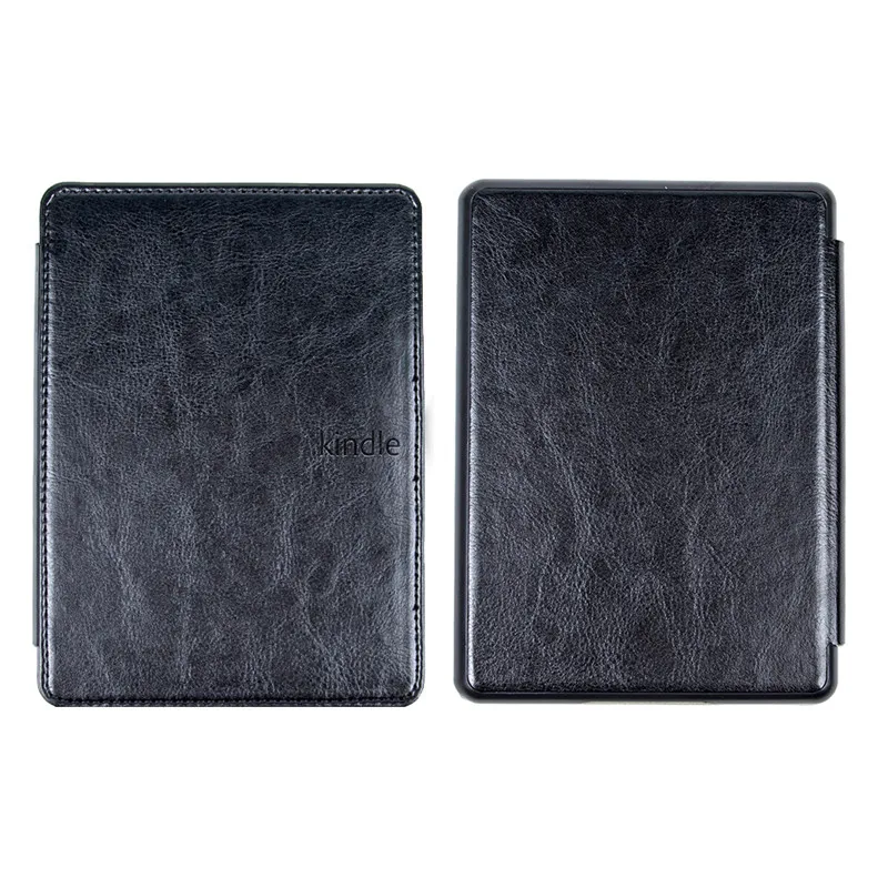 black Чехол Funda для Kindle Paperwhite 4 Case 10th Generation, водонепроницаемый чехол для e-reader с держателем для рук, чехол-книжка - Цвет: black