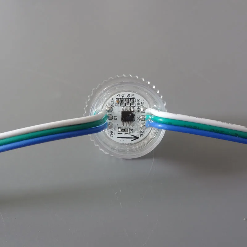 Водонепроницаемый IP67 SMD 5050 RGB WS2811 IC светодиодный модуль точечный источник света