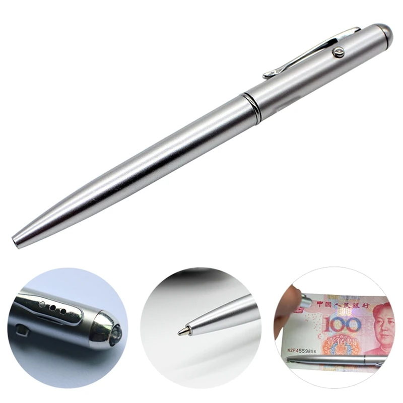 Креативная Волшебная светодиодсветильник шариковая ручка с невидимыми