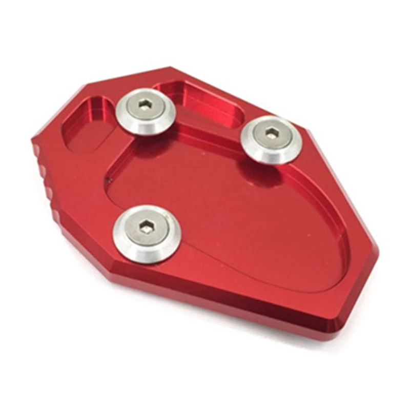 BDJ Motorcycle Side Stand Pad Plate Kickstand Enlarger Support Extension For Yamaha YZF MT-07 XJ6 XJ6N FZ6 FZ6R | Автомобили и
