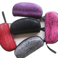 5Color Portable Protector Hard Zipper Box Travel Pack Pouch Case New Sunglasses Reading Glasses Carry Bag 1PC