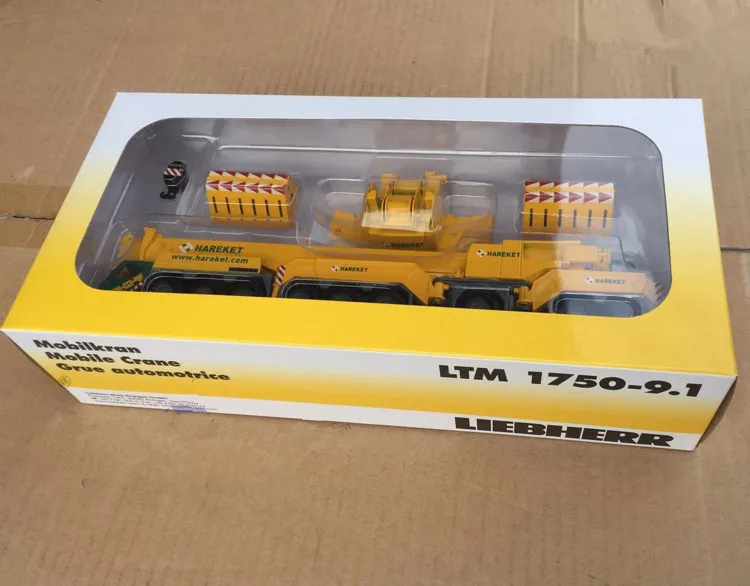 Коллекционная модель из сплава подарок WSI 1: 87 экскаватора для Crane Engineering Machinery 71 2011