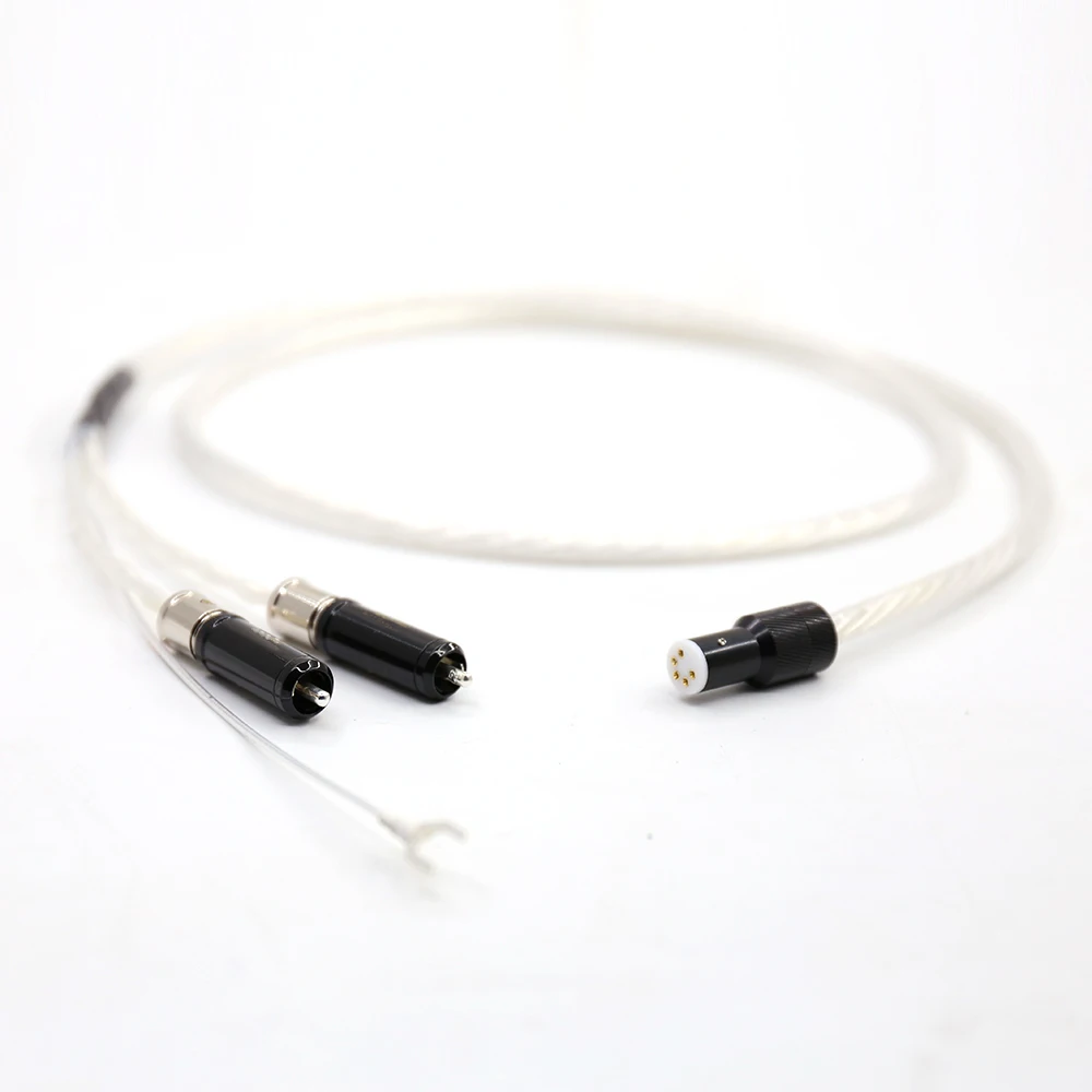 

1.5M audio ODIN Tonarm Cable DIN RCA Phono Turntables Analog Cable Hifi