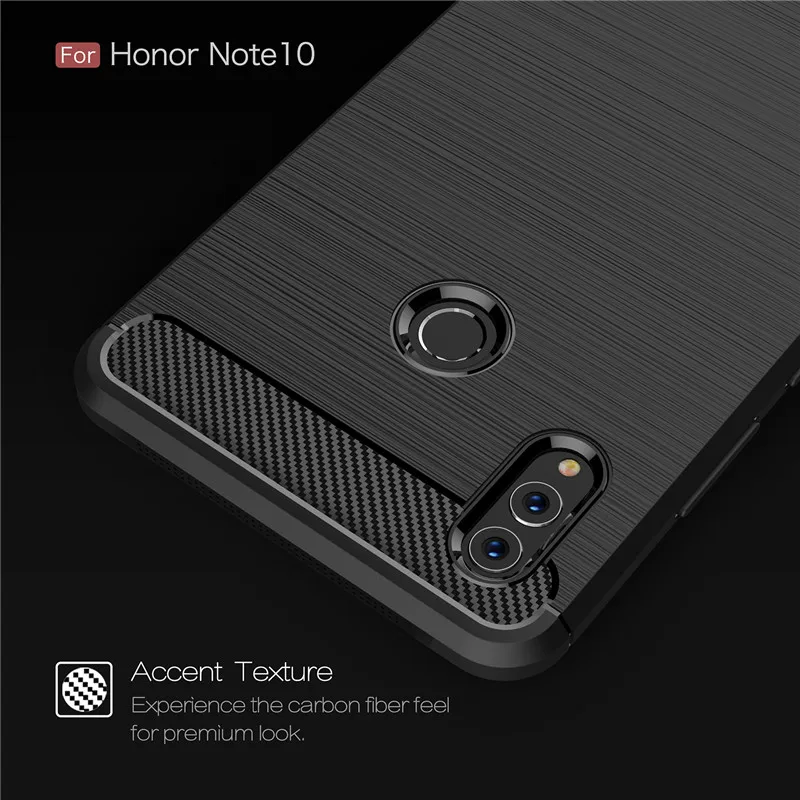 BSNOVT Huawei Honor Note 10 RVL-AL09 Cover Shockproof Silicone Brushed Phone Bumper Back Case For Note10 |