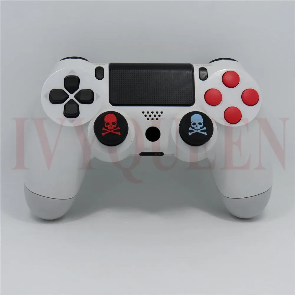 IVYUEEN 20 шт. чехол с изображением кота/черепа для Dualshock 4 Playstation PS4 Pro тонкий
