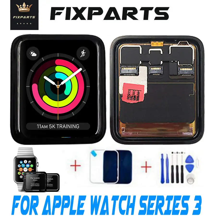 Спорт/сапфир для Apple Watch3 GPS + сотовый ЖК дисплей сенсорный экран в сборе Замена Watch