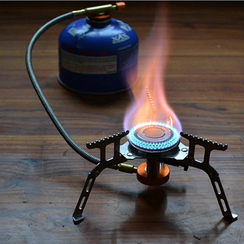 Портативная уличная Складная газовая плита Maple из нержавеющей стали для кемпинга