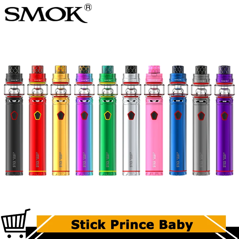 Оригинальная палочка Prince Baby Kit с 4 5 мл TFV12 Tank и 2000 мАч батарея E испаритель для