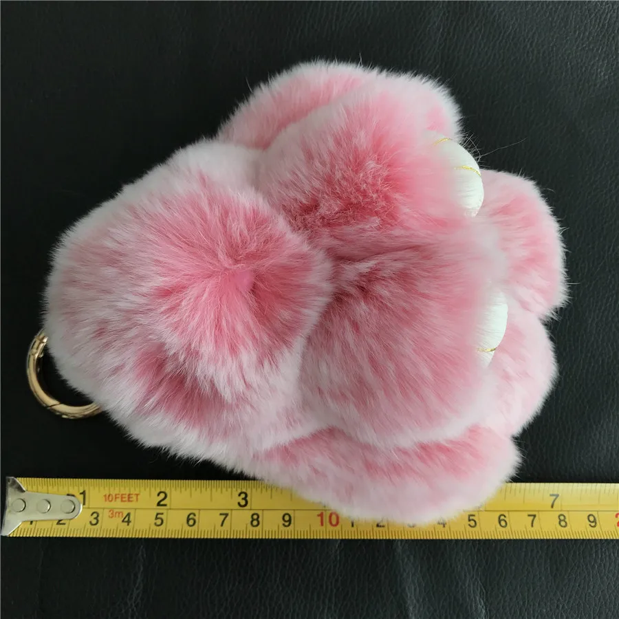 Magicfur 150 шт. 15 см 6 дюймов модель Настоящий мех кролика милый кролик игрушка брелок