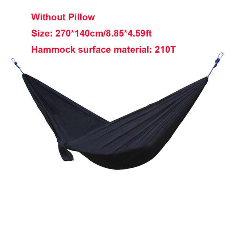 1-2 человека Открытый Москитная сетка парашют гамак кемпинг подвесной спальный кровать качели портативный гамак кресло для сна - Цвет: R
