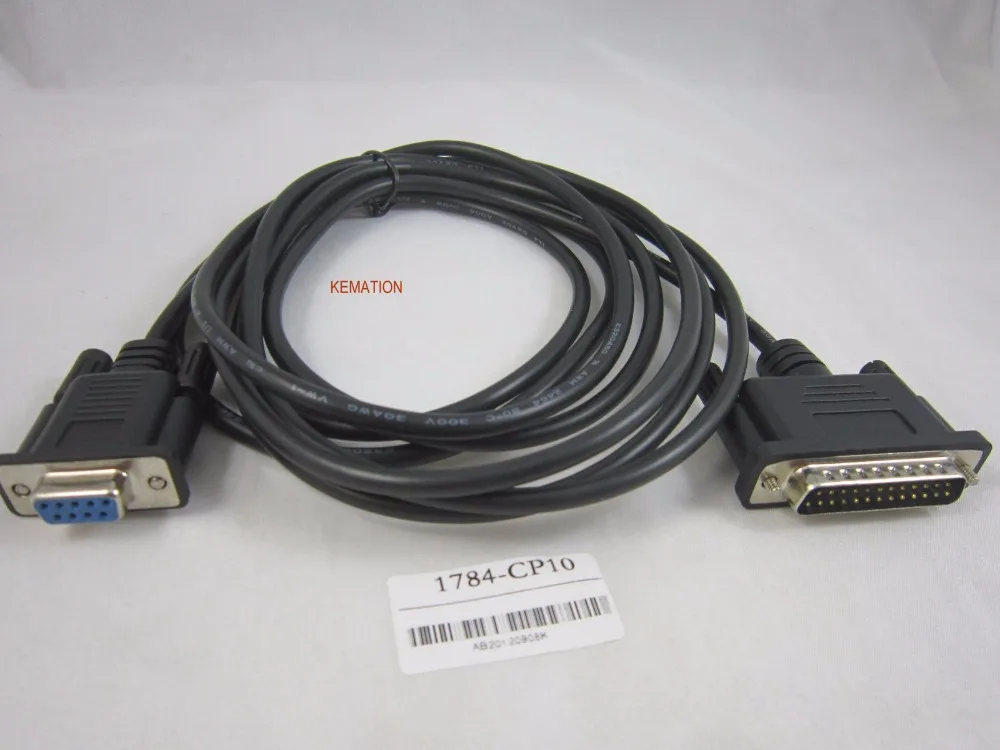 Адаптер интерфейса Compatibe 1784 CP10 RS232 для A B PLC 5 серии 1784CP10 программный кабель DB9pin female