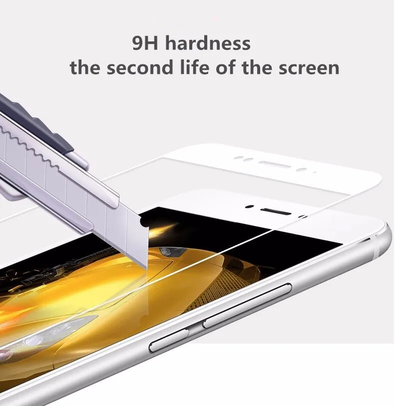 

Mofi For Meizu MX6 Full Cover Color Tempered Glass For Meizu MX6 5.5" Screen Protector Toughened Protective Film
