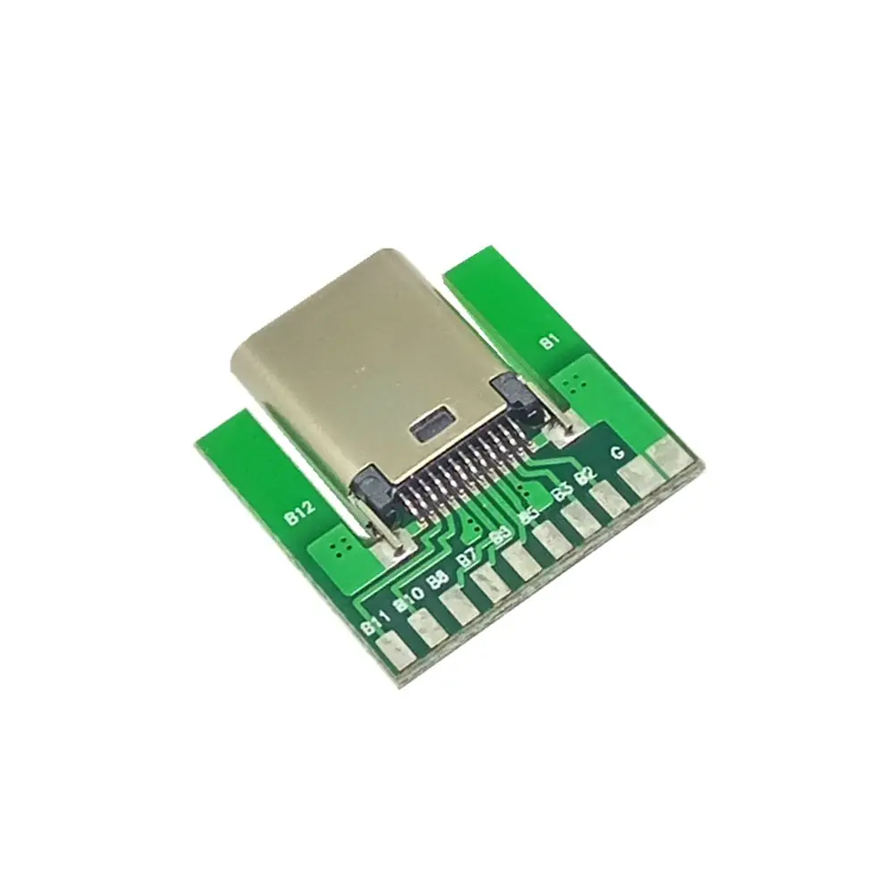 1 комплект 24-контактный разъем USB 3 типа C папа и мама | Компьютеры офис