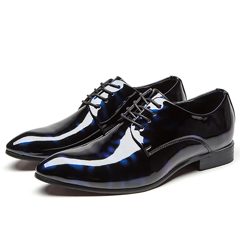 COSIDRAM/мужская деловая обувь с острым носком свадебные туфли оксфорды из