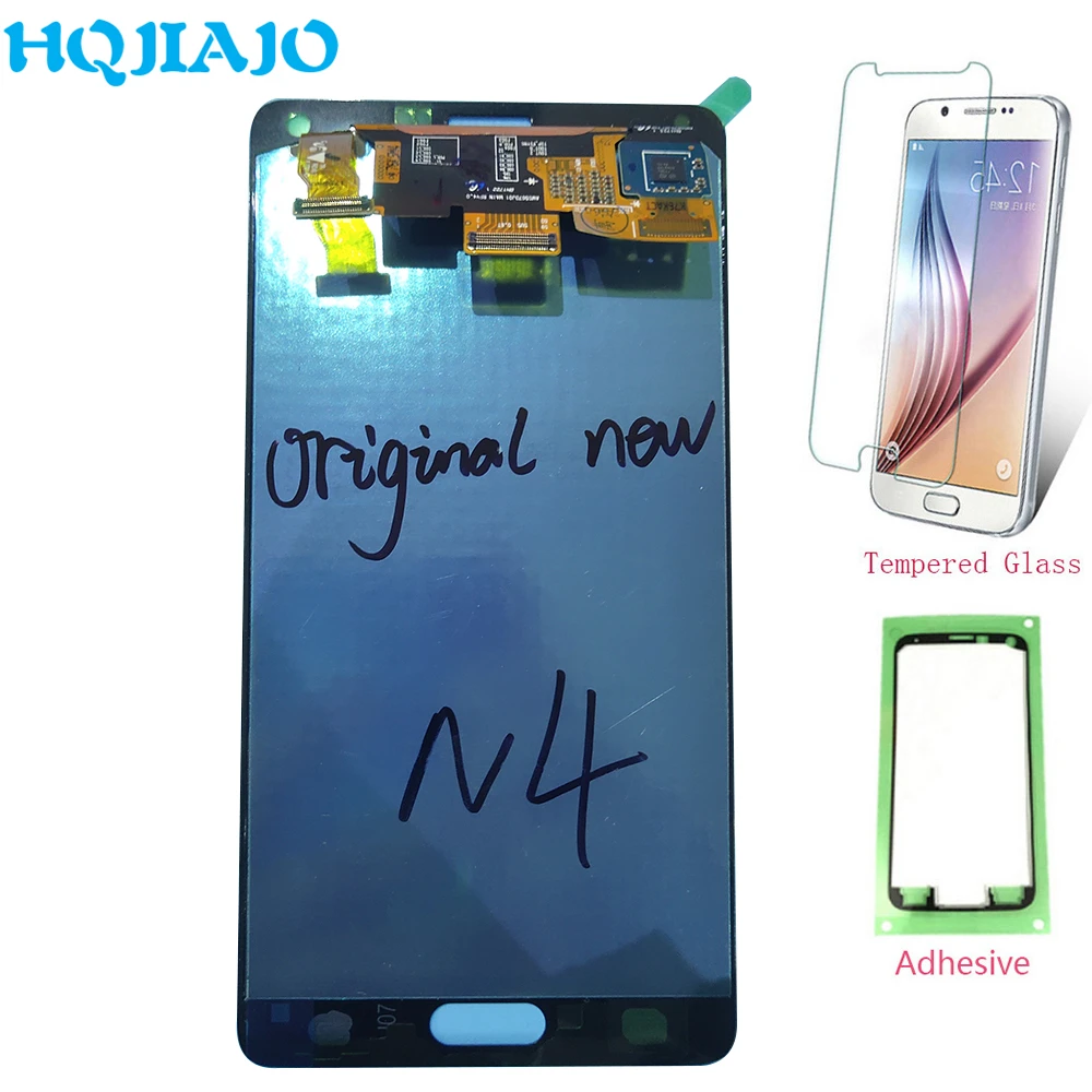 Оригинальный ЖК экран для Samsung Note 4 дисплей сенсорный дигитайзер Galaxy Note4 N910 N910A N910F