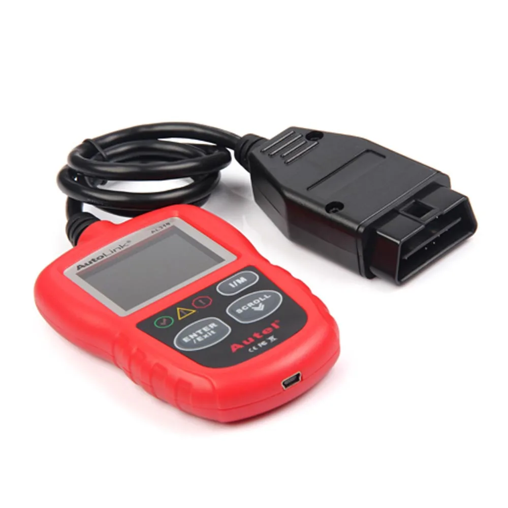 Оригинальный считыватель кодов Autel AutoLink AL319 следующего поколения OBD II/EOBD AL 319 Auto Link