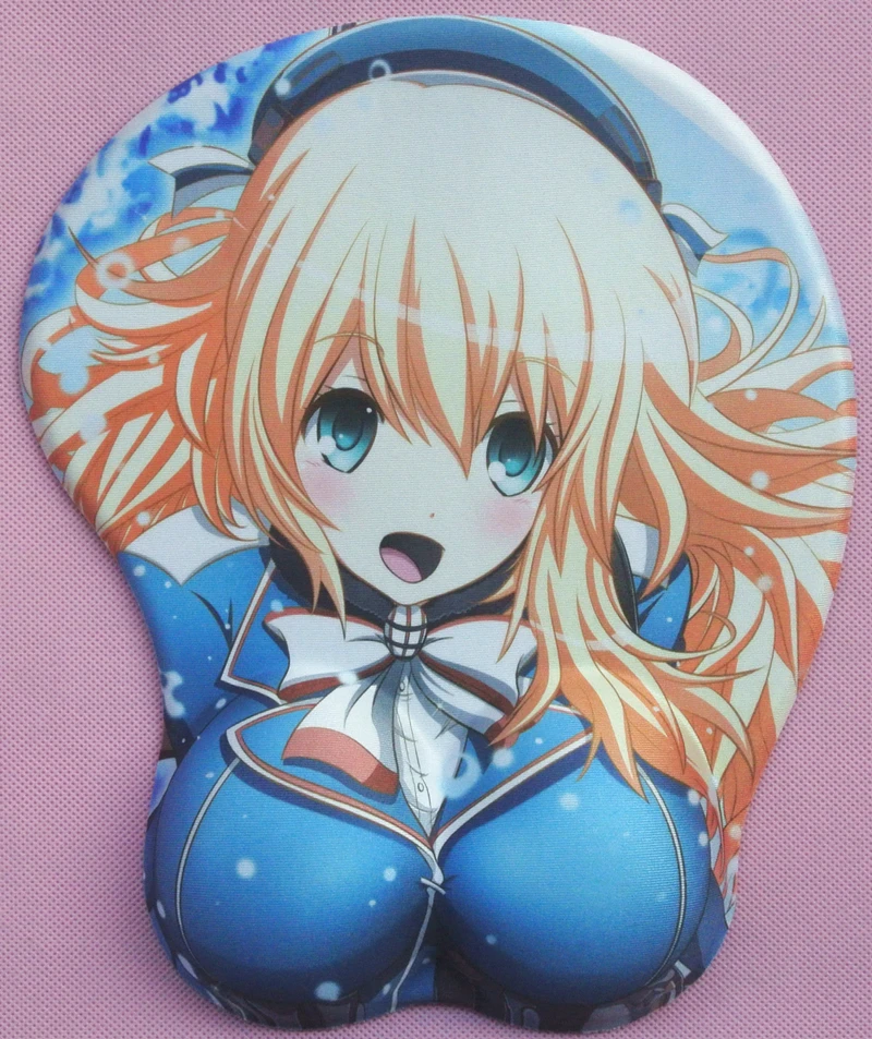 Новинка 2020 аниме 3d коврик для мыши браслеты мультяшный креативный сексуальный