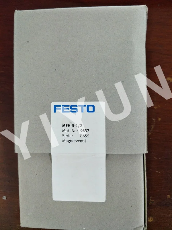 MFH-3-1/8-SEU 11121 MFH-3-1/8 7802 MFH-3-1/4 9964 MFH-3-1/2 9857 MFH-3-1/2-S 7960 электромагнитный клапан FESTO