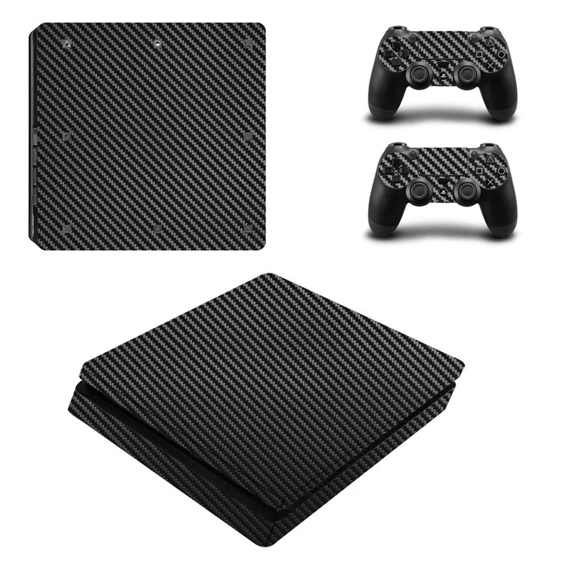 Винил для PS4 Slim наклейка Sony Playstation 4 консоль + 2 контроллера S Skin|Наклейки| |