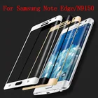Оригинальная 3D изогнутая поверхность для Samsung Galaxy Note Edge, полное покрытие экрана, Взрывозащищенная пленка из закаленного стекла для N9150