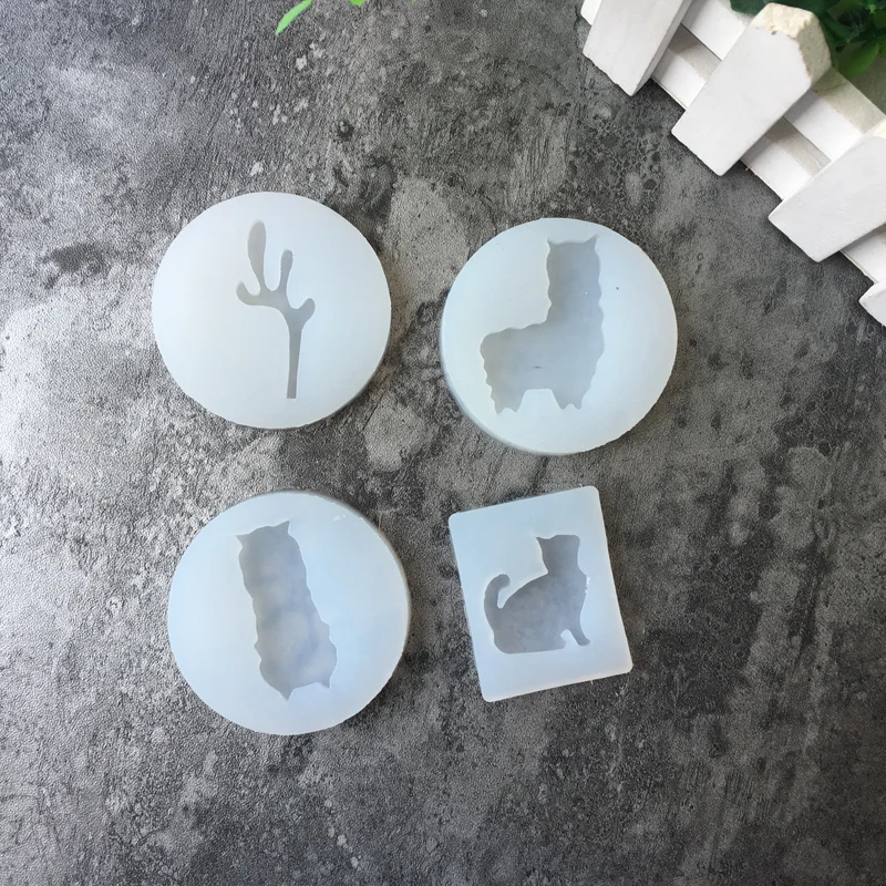 Силиконовая форма сделай сам ручная работа альпака животные положительная