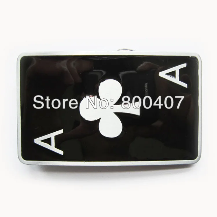 

Distribute Vintage Ace Spade Poker Card Belt Buckle BUCKLE-CS010 Free Shipping