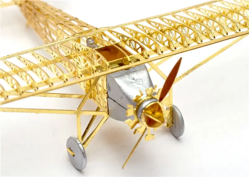 1/160 AEROBASE 3D головоломка металлическая модель легко собрать микро крыло серии B16007