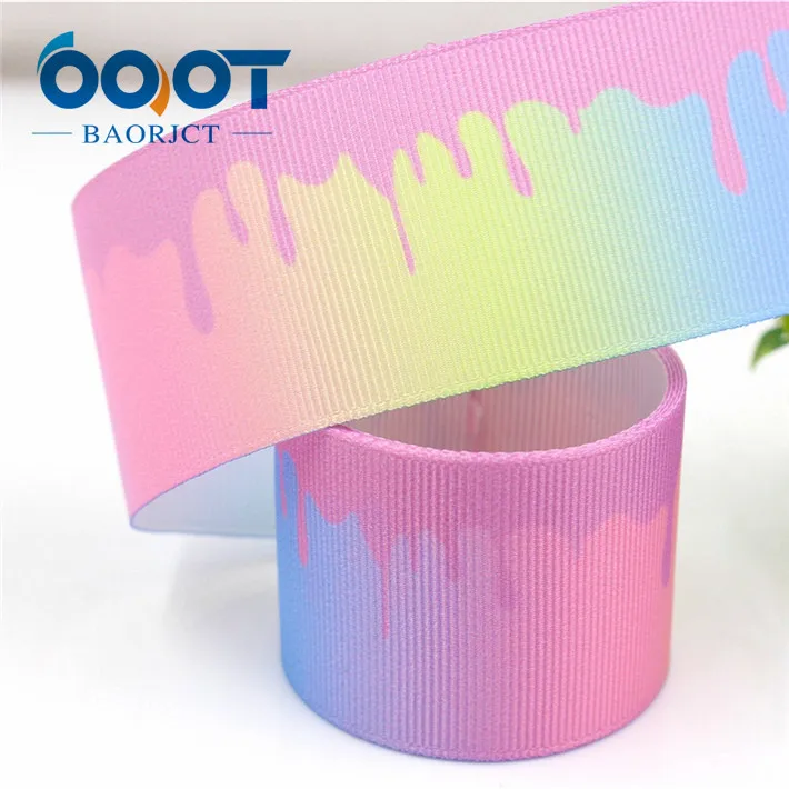 G-18517-231 OOOT BAORJCT G-18517-222 38 мм 10 ярдов мультфильм ленты тепловой передачи печатных grosgrain Свадебные аксессуары DIY материал - Цвет: G-18517-231