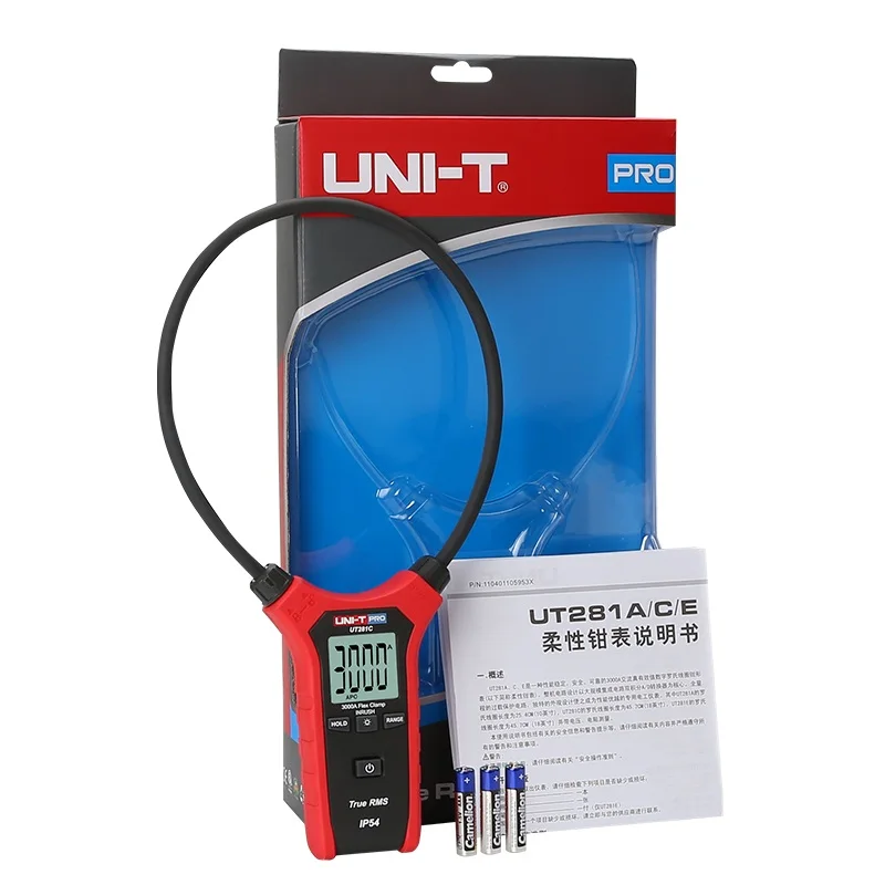 UNI-T UT281C True RMS AC 0.01- 3000A Flexible Clamp Ammeter Multipurpose Table Backlight / Auto Power Off | Инструменты