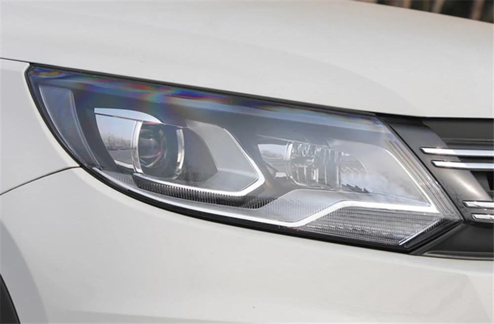Для Volkswagen VW Tiguan 2013 Автомобильные фары прозрачные линзы Авто оболочка Крышка