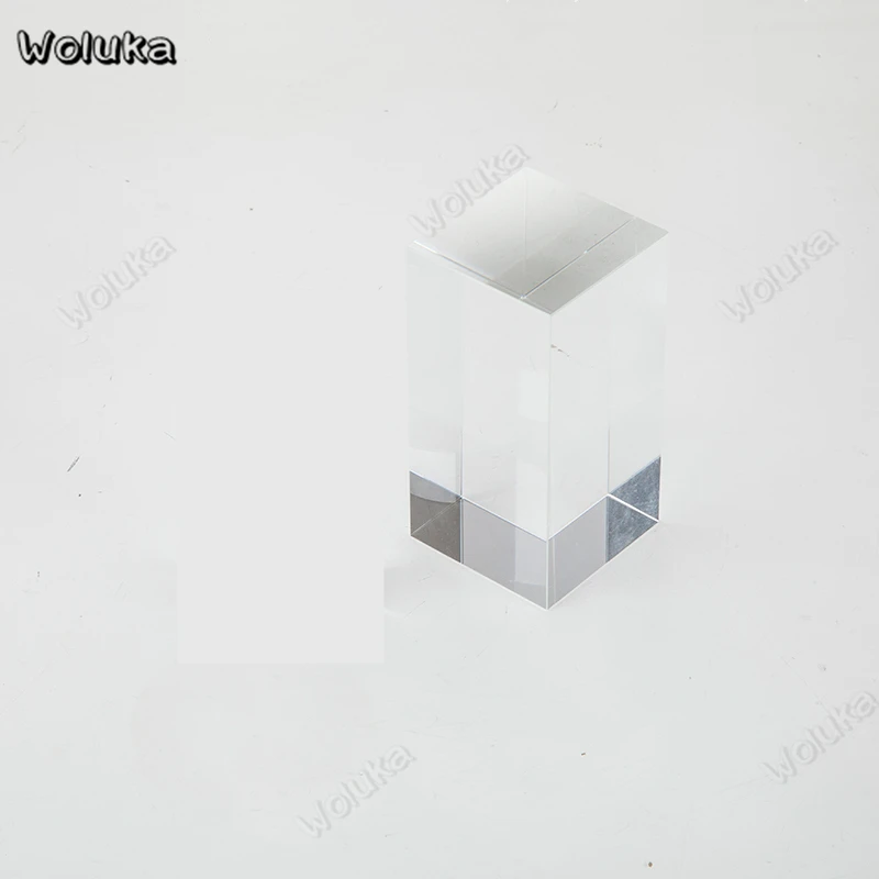 Акриловая колонна cuboid 5X5X10CM фото прозрачная длинная квадратная опоры для