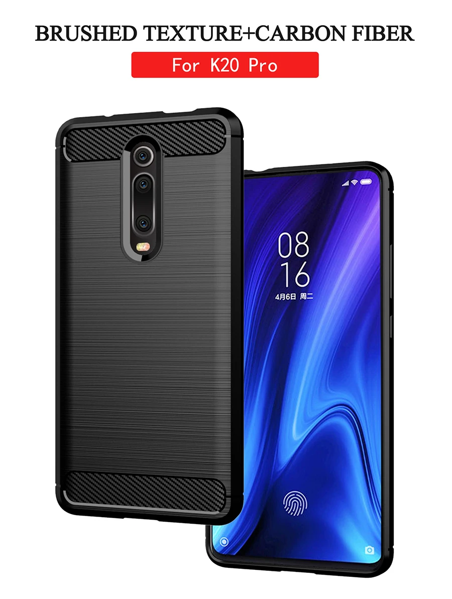 Чехол s для Xiaomi Redmi 7A K20 K30 Note 7 6 Pro Чехол Mi9 задняя крышка для телефона из углеродного волокна TPU Защитная крышка Xiomi Mi8 lite Global 9 8A