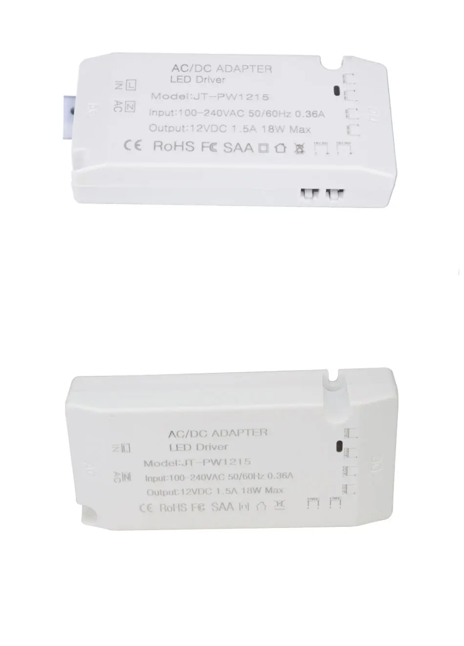 GO OCEAN Lighting Transformer LED Driver 12V 1.5A 18W Constant Voltage 100-240V Switching Power Supply For Cabinet Lights