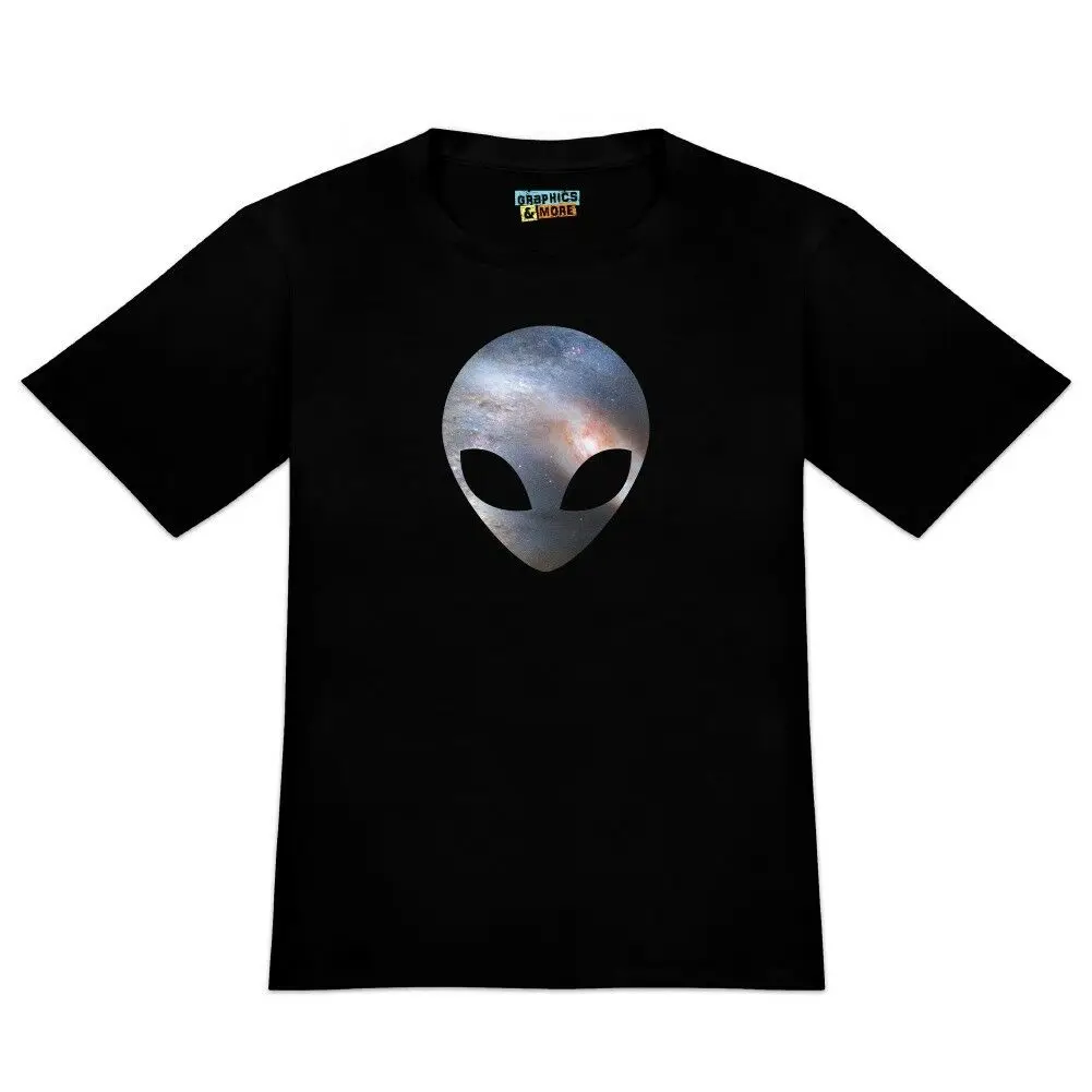 Инопланетянин голова в космосе Мужская Новинка T Shirt2019 модный бренд 100% хлопок