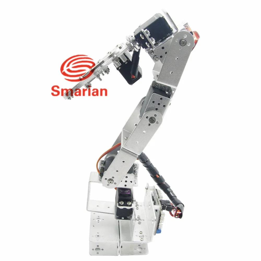 Совместимый с smarian Arduino 6 DOF комплект зажимов для ручного робота механический