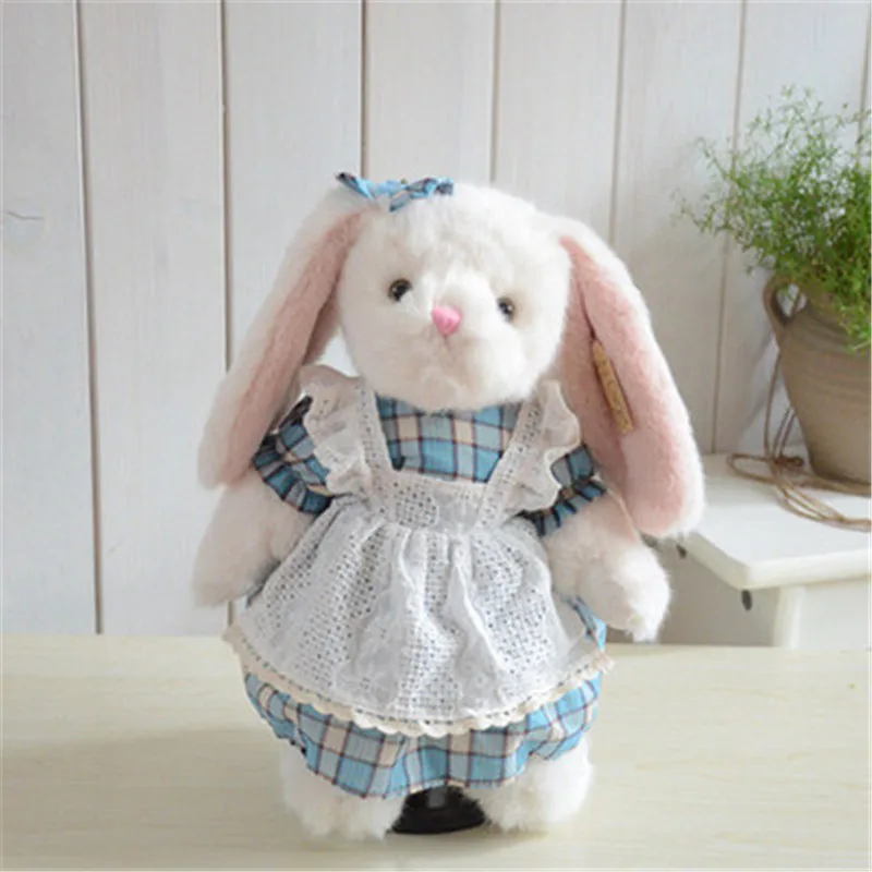 Lovely Bunny Rabbit Plush Toys Soft Sleeping Comfort Peluche Dolls Gift for Baby Kids Lovers High Quality 35cm | Игрушки и хобби