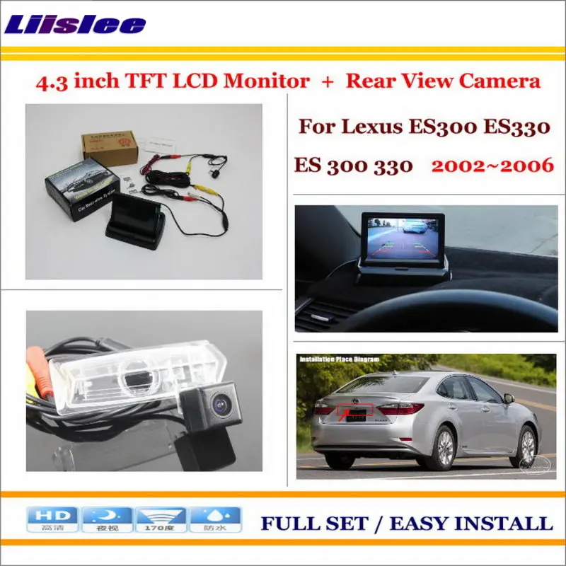 

Auto Camera For Lexus ES300 ES330 ES 300 330 2002-2006 Car Rear Camera 4.3" TFT LCD Monitor Back Up Parking System