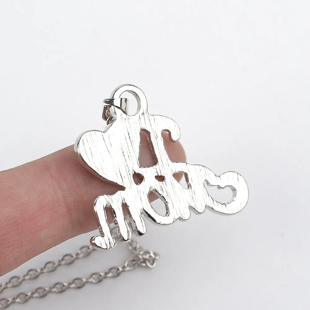 Женское ожерелье с подвеской Я люблю маму|necklace gift|necklace smallnecklace fob |