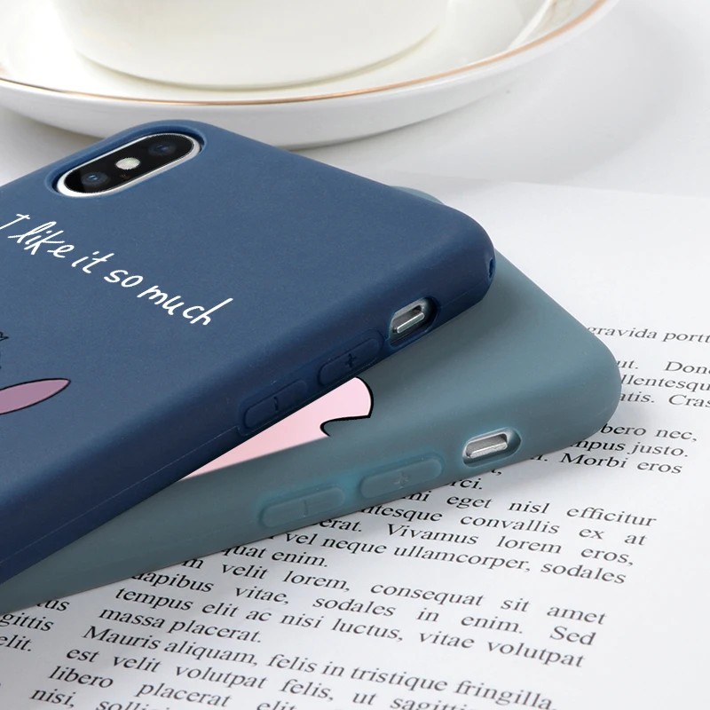 Мягкий чехол из ТПУ с милым рисунком для iPhone 5 5S SE 6 s 8 7 6 S Plus 11Pro Funda Coque для iPhone 11 Pro XS Max XR X чехол для телефона
