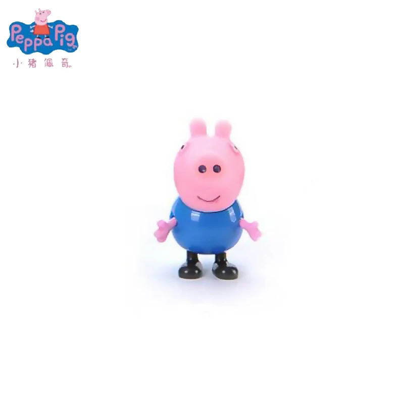 Оригинальная экшн фигурка Peppa Pig семейная упаковка для папы и мамы Pelucia аниме